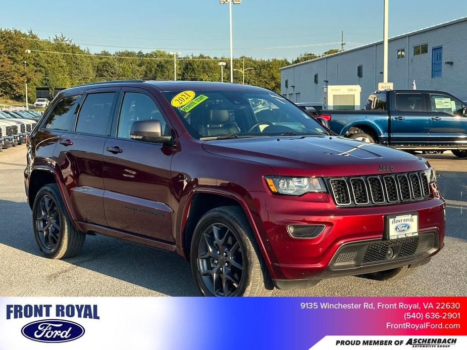 used 2021 Jeep Grand Cherokee car, priced at $30,473