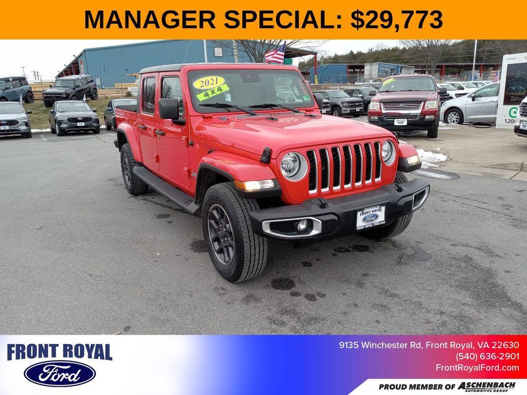 used 2021 Jeep Gladiator car, priced at $29,473