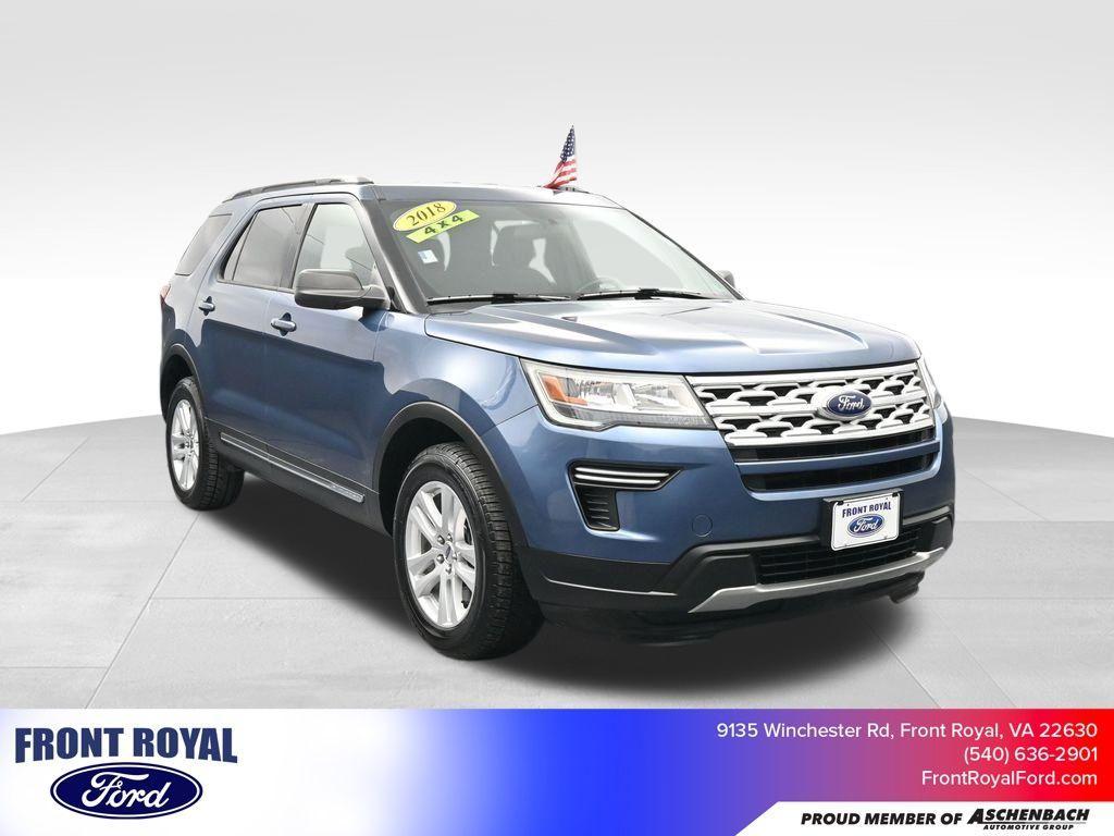 used 2018 Ford Explorer car, priced at $21,673
