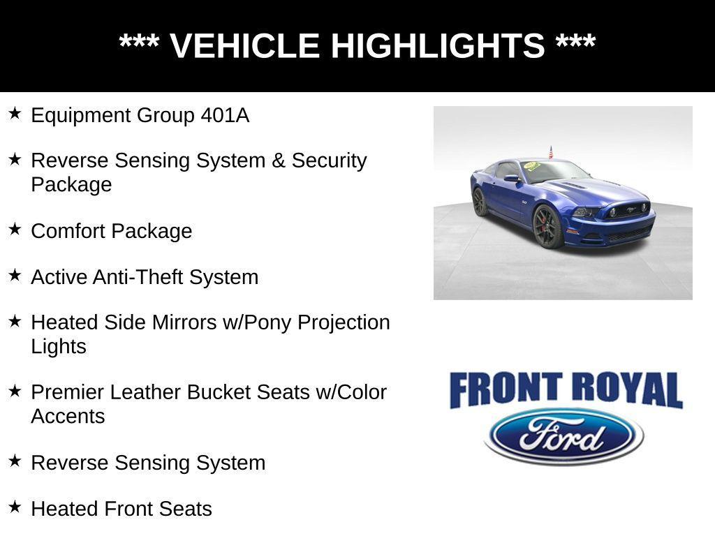 used 2014 Ford Mustang car, priced at $23,273