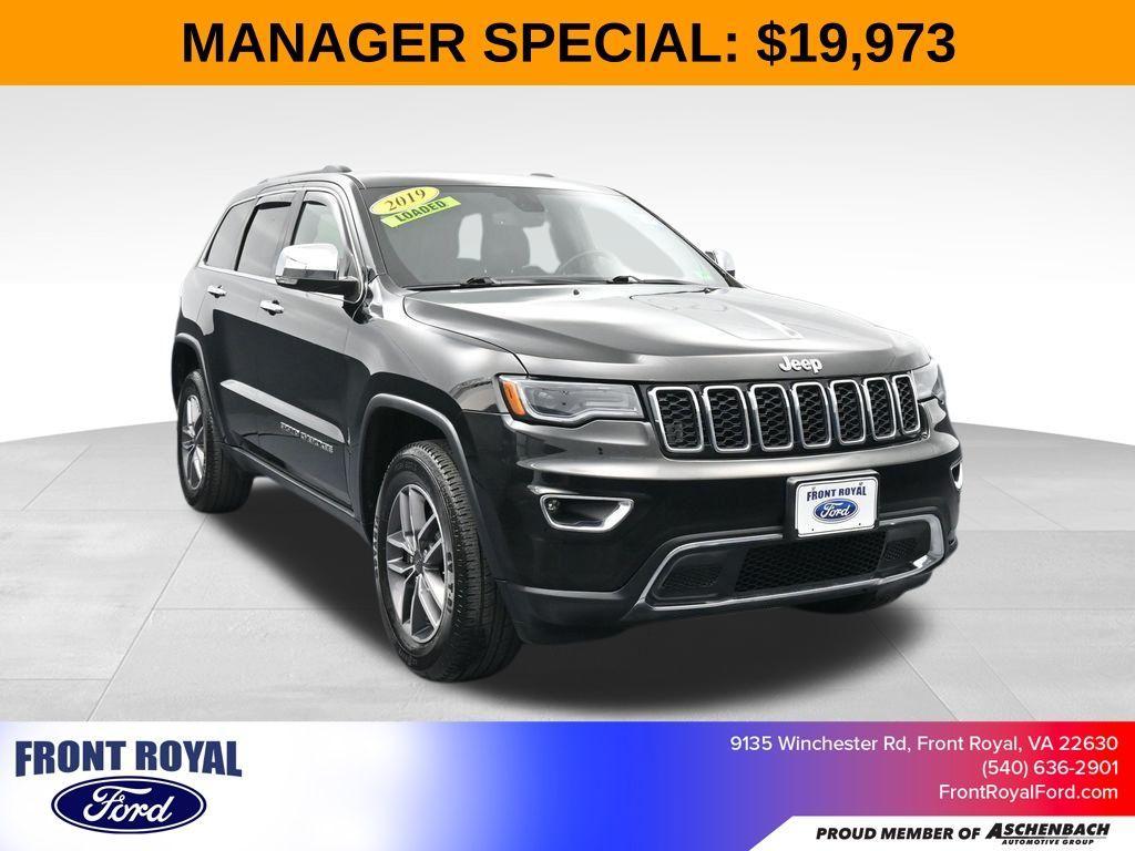 used 2019 Jeep Grand Cherokee car, priced at $19,973