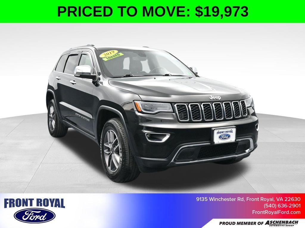 used 2019 Jeep Grand Cherokee car, priced at $19,973