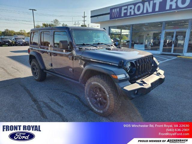 used 2020 Jeep Wrangler Unlimited car, priced at $29,373