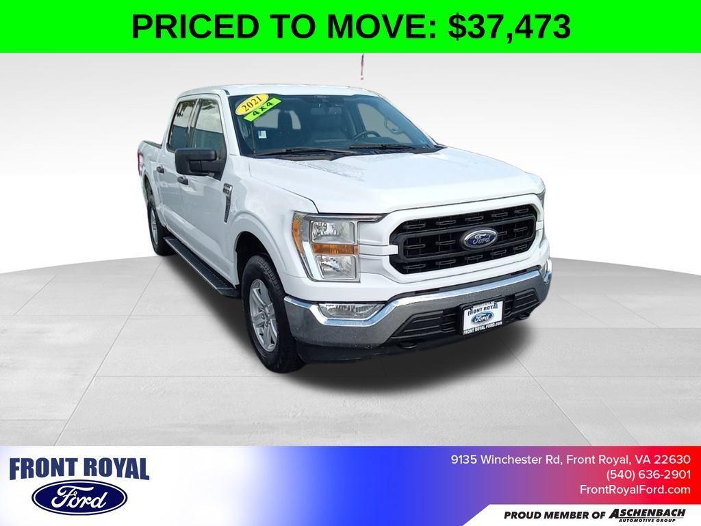 used 2021 Ford F-150 car, priced at $37,473
