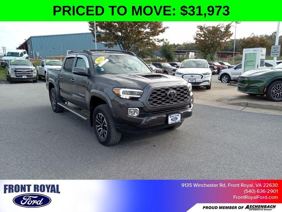 used 2021 Toyota Tacoma car, priced at $31,973