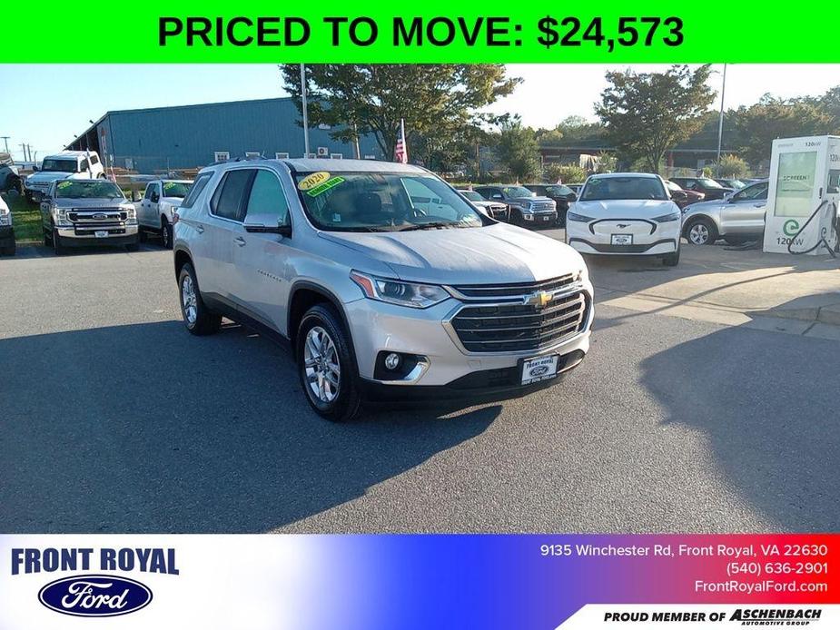 used 2020 Chevrolet Traverse car, priced at $24,573