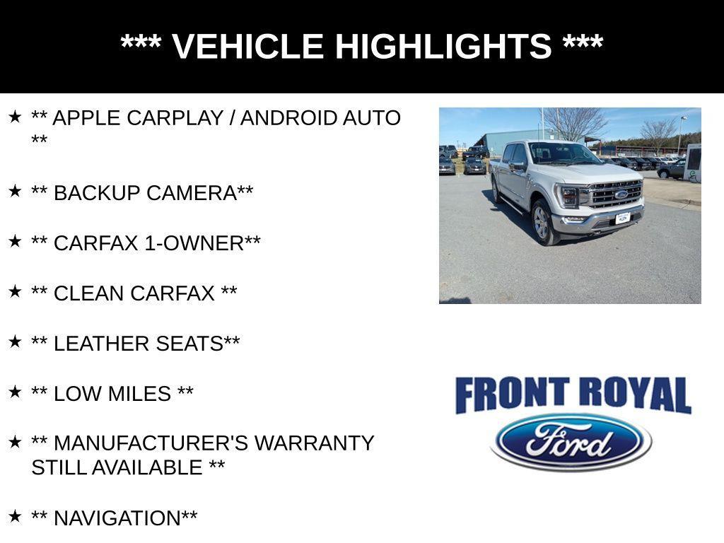 used 2023 Ford F-150 car, priced at $49,873