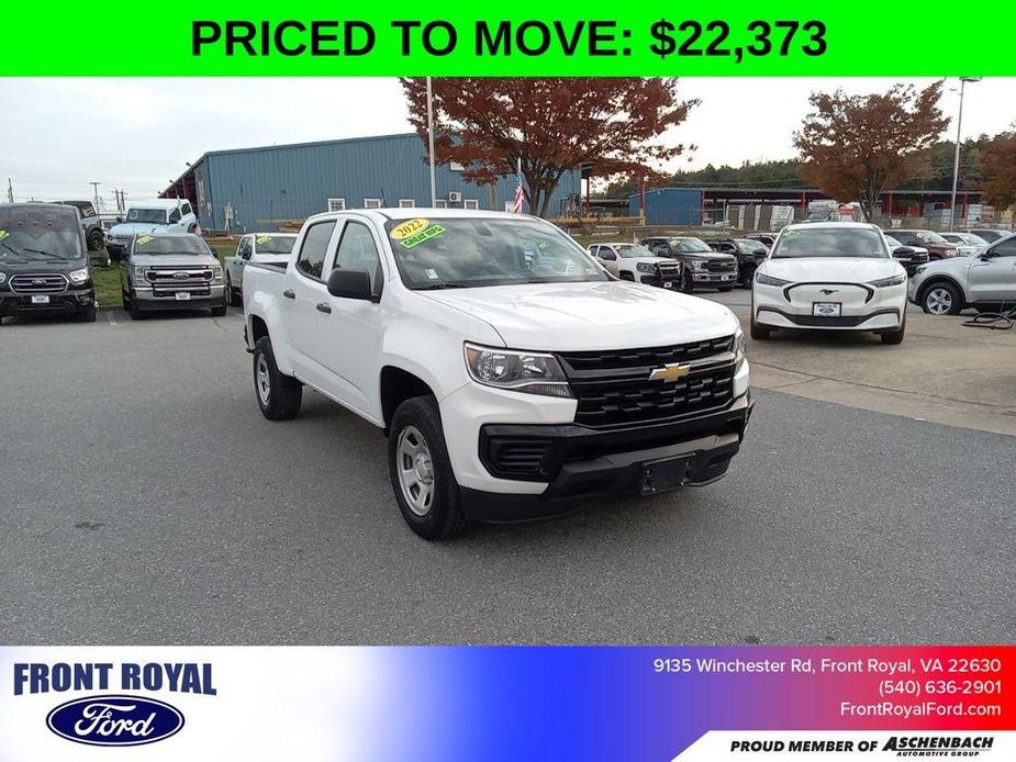 used 2022 Chevrolet Colorado car, priced at $22,373