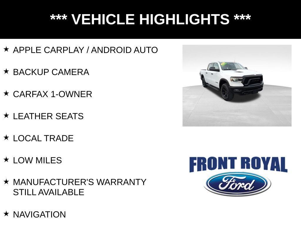 used 2024 Ram 1500 car, priced at $52,473