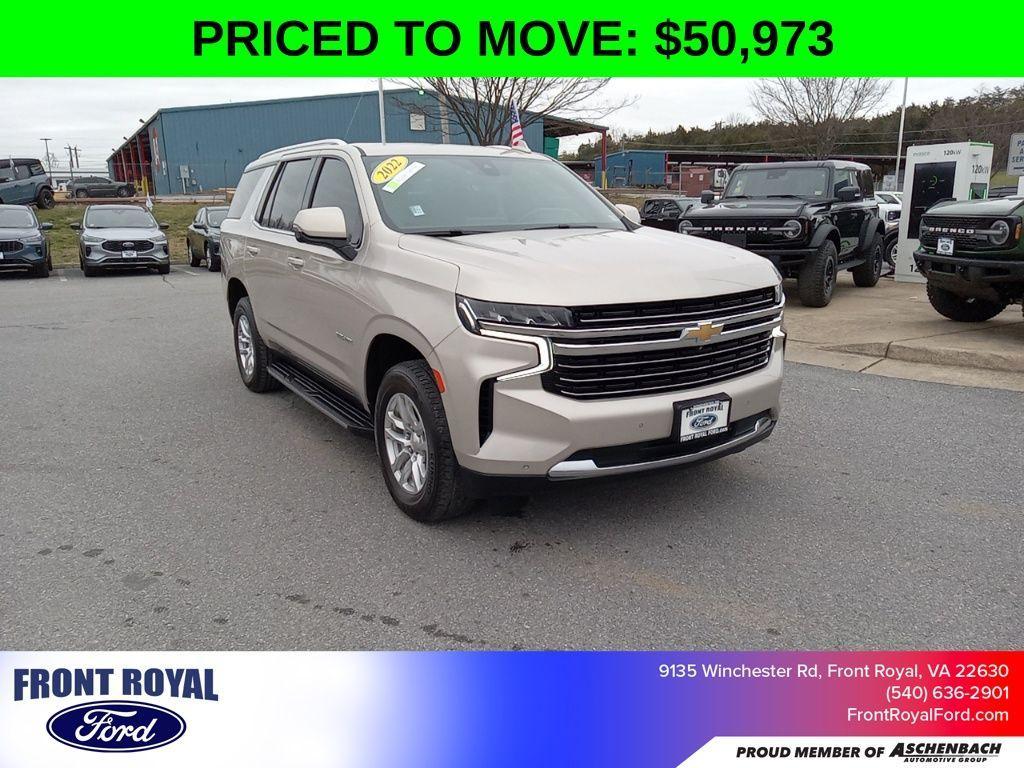 used 2022 Chevrolet Tahoe car, priced at $50,973