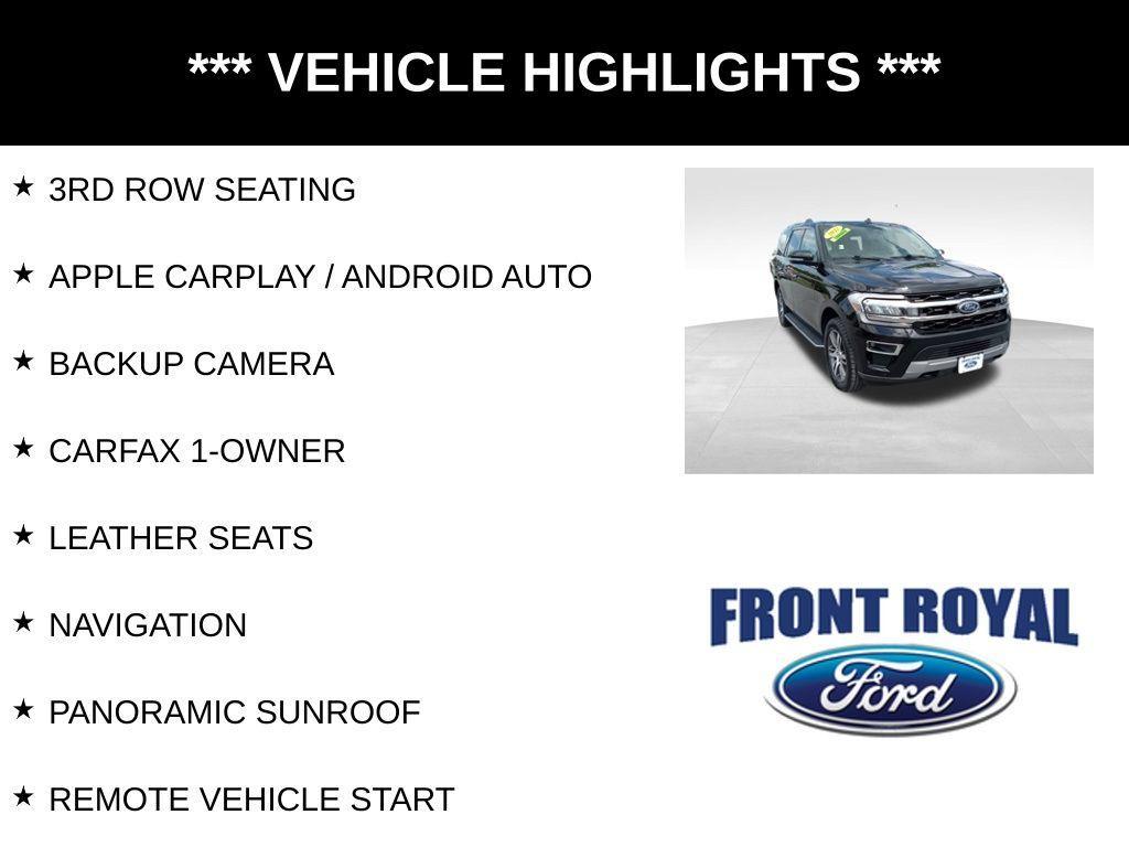 used 2022 Ford Expedition car, priced at $44,573