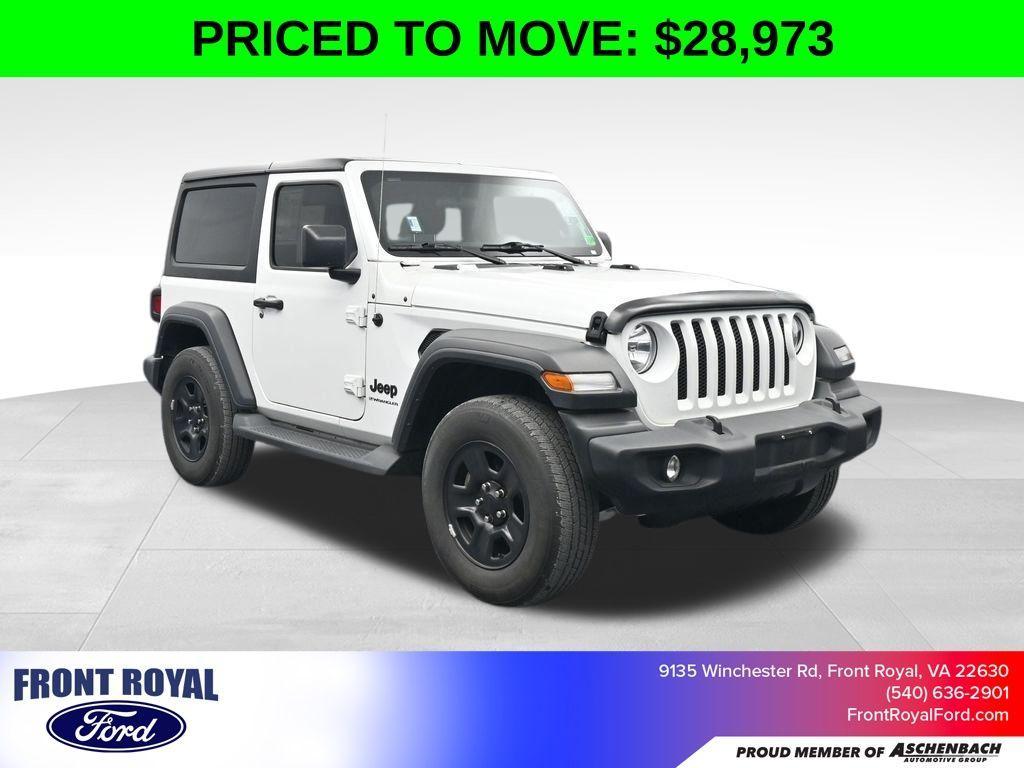 used 2023 Jeep Wrangler car, priced at $27,473
