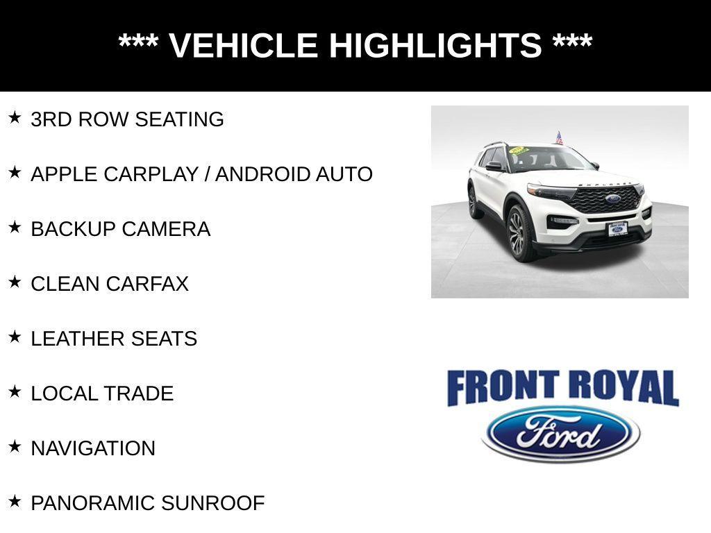 used 2020 Ford Explorer car, priced at $29,373