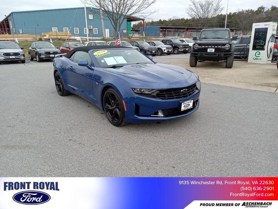 used 2020 Chevrolet Camaro car, priced at $24,873