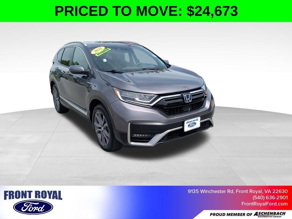 used 2021 Honda CR-V Hybrid car, priced at $24,673