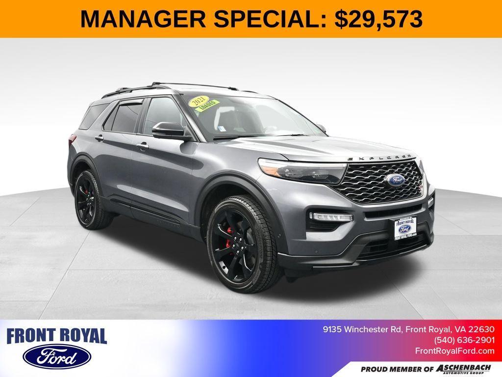 used 2021 Ford Explorer car, priced at $29,573