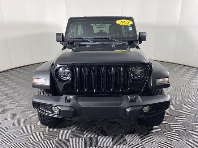 used 2021 Jeep Wrangler car, priced at $31,500