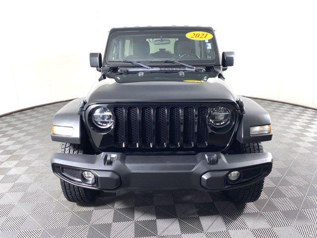 used 2021 Jeep Wrangler car, priced at $31,500