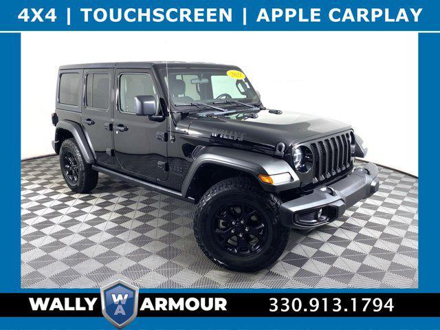 used 2021 Jeep Wrangler car, priced at $31,500