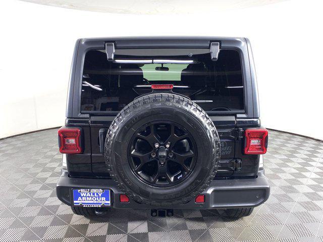 used 2021 Jeep Wrangler car, priced at $31,500