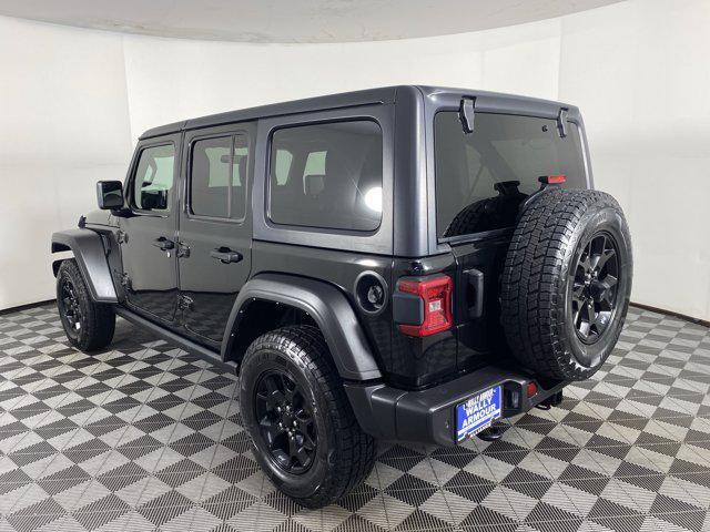 used 2021 Jeep Wrangler car, priced at $31,500
