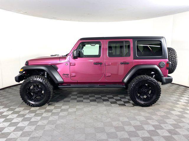 used 2021 Jeep Wrangler Unlimited car, priced at $32,300