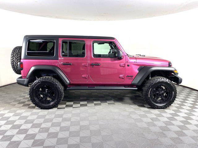 used 2021 Jeep Wrangler Unlimited car, priced at $32,300