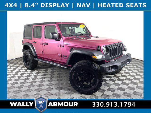 used 2021 Jeep Wrangler Unlimited car, priced at $32,300