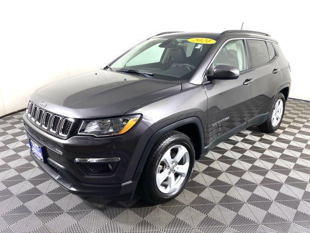used 2021 Jeep Compass car, priced at $19,000