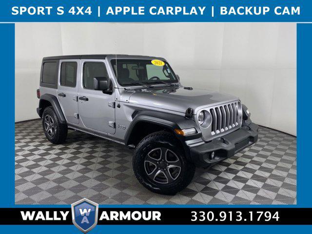 used 2021 Jeep Wrangler Unlimited car, priced at $30,400