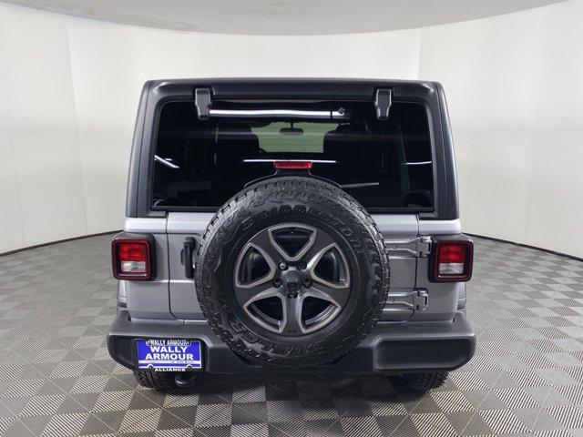 used 2021 Jeep Wrangler Unlimited car, priced at $31,600