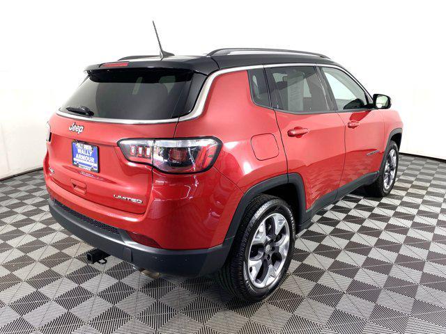 used 2020 Jeep Compass car, priced at $16,500