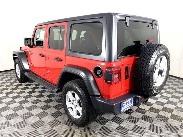 used 2021 Jeep Wrangler Unlimited car, priced at $29,300