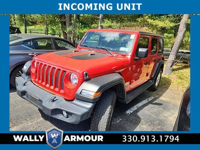 used 2021 Jeep Wrangler Unlimited car, priced at $31,900