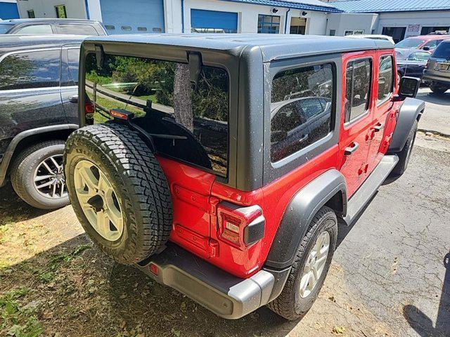 used 2021 Jeep Wrangler Unlimited car, priced at $31,900