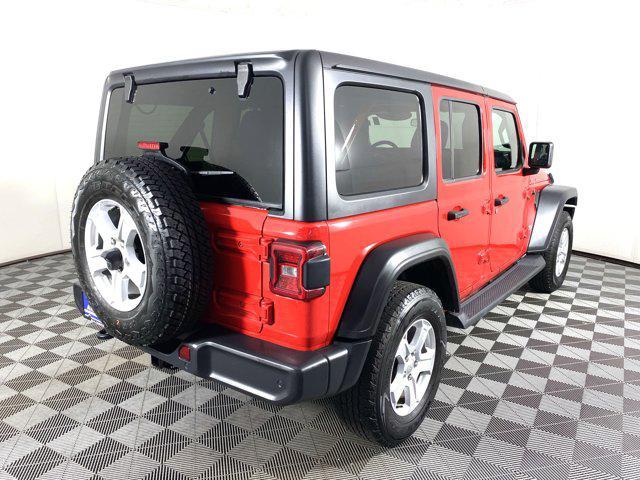 used 2021 Jeep Wrangler Unlimited car, priced at $29,300
