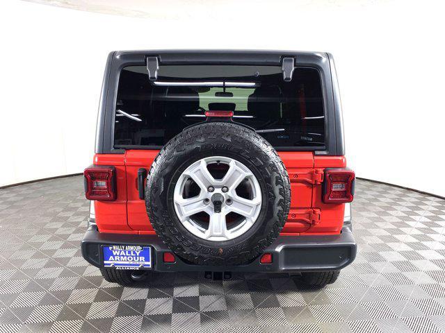 used 2021 Jeep Wrangler Unlimited car, priced at $29,300