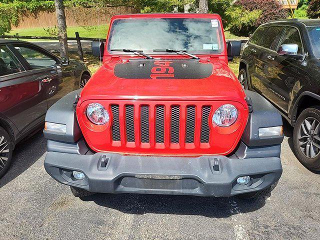 used 2021 Jeep Wrangler Unlimited car, priced at $31,900