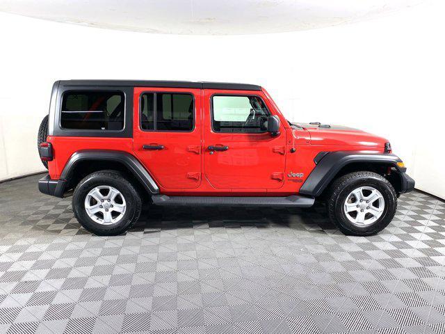 used 2021 Jeep Wrangler Unlimited car, priced at $29,300