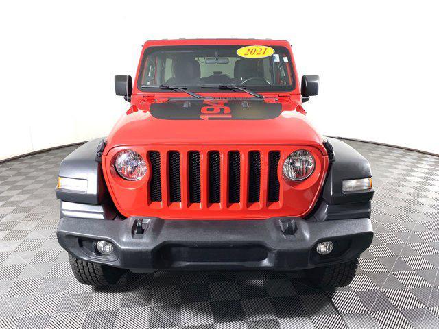 used 2021 Jeep Wrangler Unlimited car, priced at $29,300