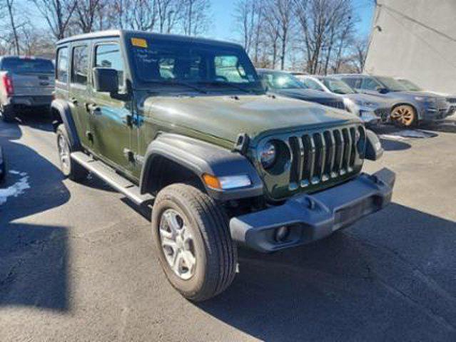 used 2021 Jeep Wrangler Unlimited car, priced at $29,000