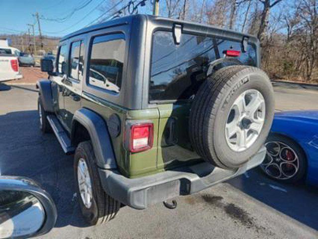 used 2021 Jeep Wrangler Unlimited car, priced at $29,000