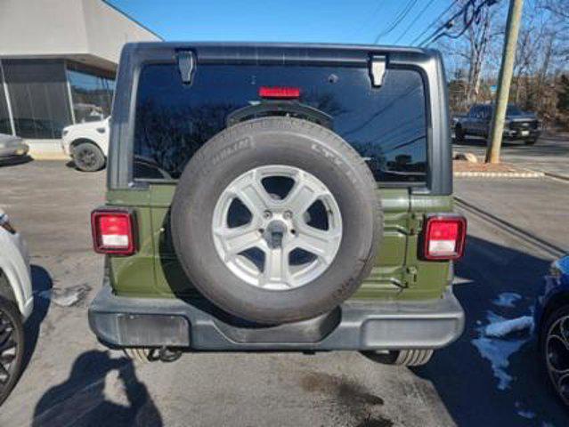 used 2021 Jeep Wrangler Unlimited car, priced at $29,000