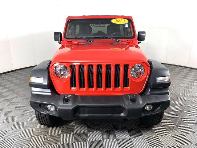 used 2023 Jeep Wrangler car, priced at $30,300