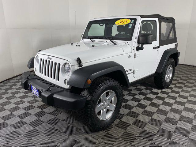 used 2015 Jeep Wrangler car, priced at $14,300