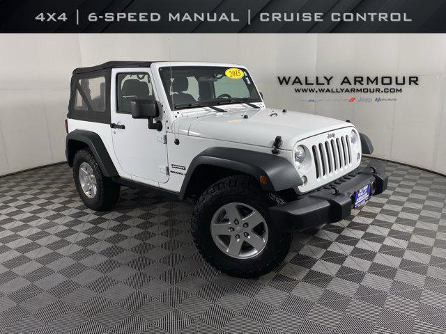 used 2015 Jeep Wrangler car, priced at $14,300