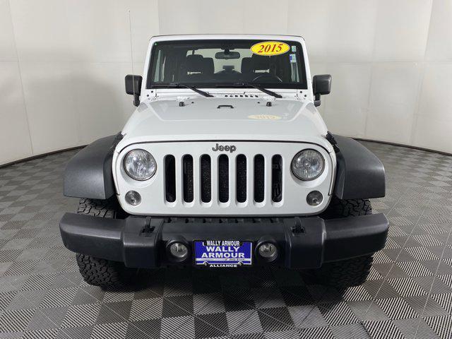 used 2015 Jeep Wrangler car, priced at $14,300