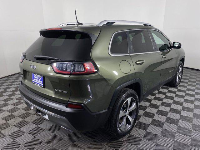 used 2021 Jeep Cherokee car, priced at $23,900