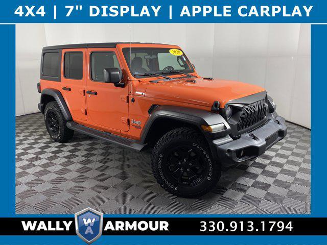 used 2020 Jeep Wrangler Unlimited car, priced at $29,000