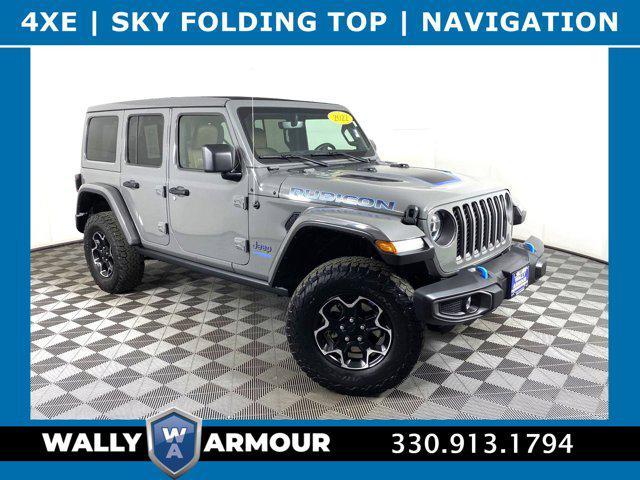 used 2022 Jeep Wrangler Unlimited 4xe car, priced at $33,300